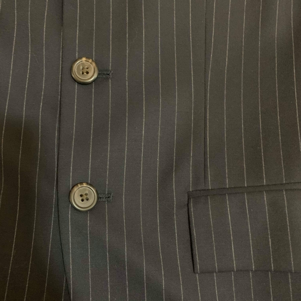 Vintage POLO girls pinstripe blazer size12 - Picture 5 of 5